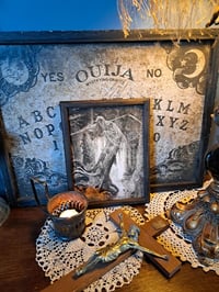 Image 5 of Grim Reaper Gothic Wall Art in Wooden Frame