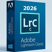Adobe Lightroom Classic 2026 with lifetime license for Windows