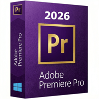 Adobe Premiere Pro 2026 with lifetime license for Windows