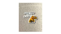 Image 1 of Large Gecko Sticker WHOLESALE (Pack of 12)