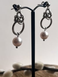 Image 2 of Pearl Mini Earrings
