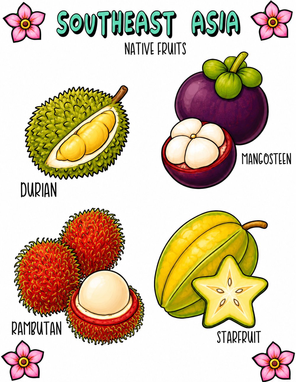 Image of Southeast Asia Fruit 