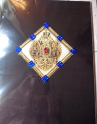 Image 7 of Imperial Russian Twin Head Eagle emblem - Ruby Centre, Sapphire, Diamonds