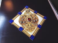 Image 11 of Imperial Russian Twin Head Eagle emblem - Ruby Centre, Sapphire, Diamonds