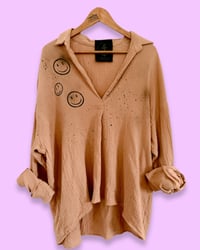Image 2 of MUSSELIN ACID ✘  VINTAGE SHIRT ✘ IBIZA PRINT    ✘ UPCYCLED