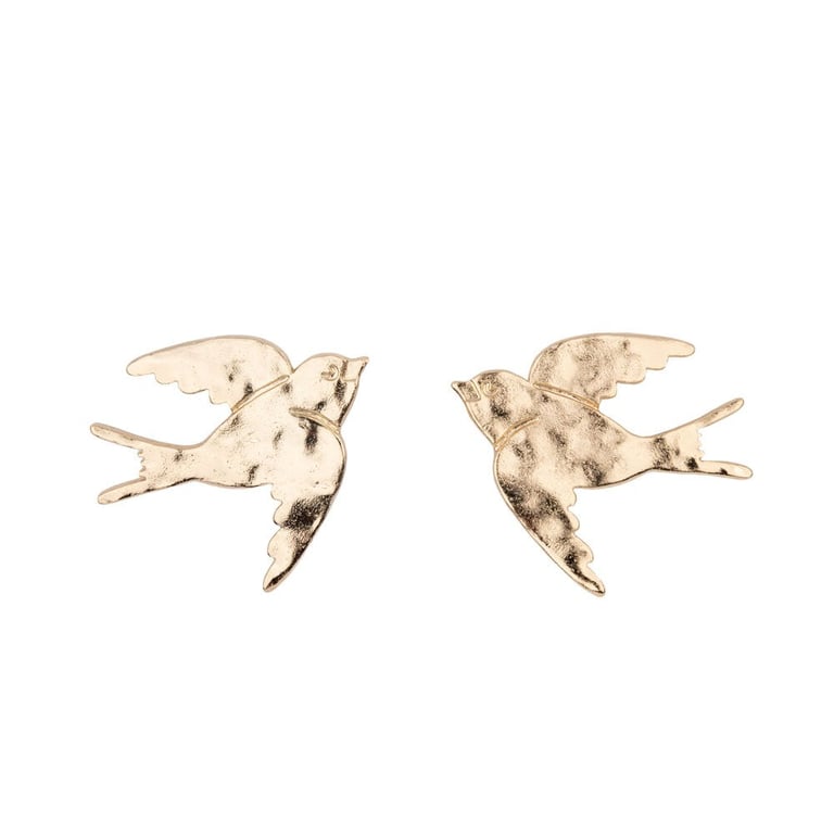 PAIRE DE BOUCLES D'OREILLES HIRONDELLES - COUCOU SUZETTE ®