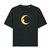 T-Shirt "Der Mond & Ich" Schwarz