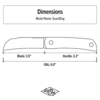 GuardDog Natural Micarta