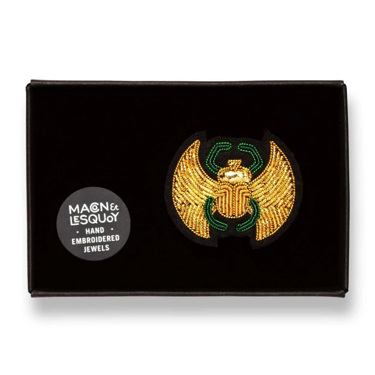 BROCHE BRODÉE ÉGYPTE - MACON & LESQUOY (PLUSIEURS MODÈLES) Image 10