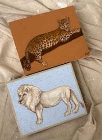 Image 5 of White Lion original artwork
