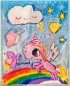 Diamond - Unicorn original 8x10