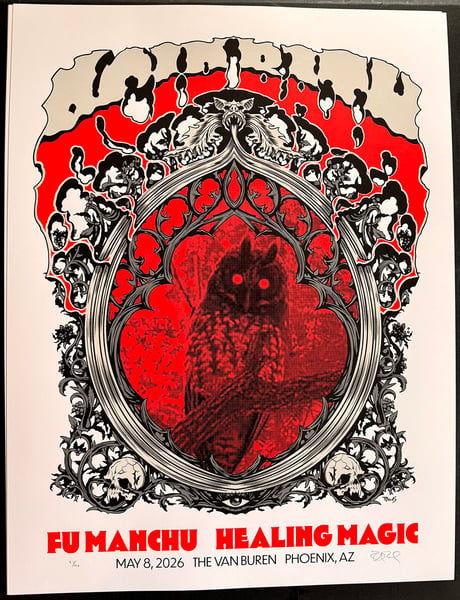 Image of Acid Bath w/ Fu Manchu and Healing Magic, Phoenix, AZ 2026