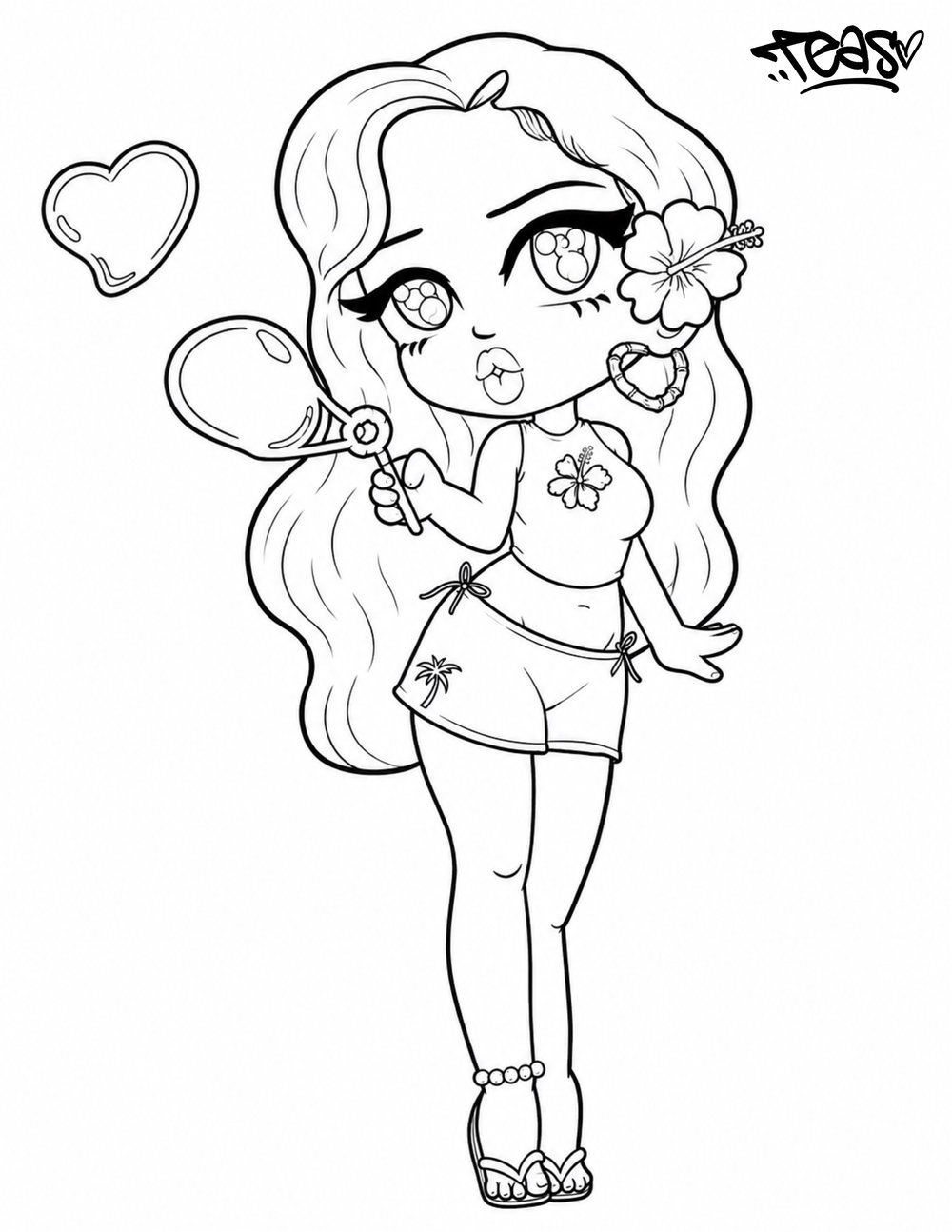 Image of Hawaiian Teas Character 