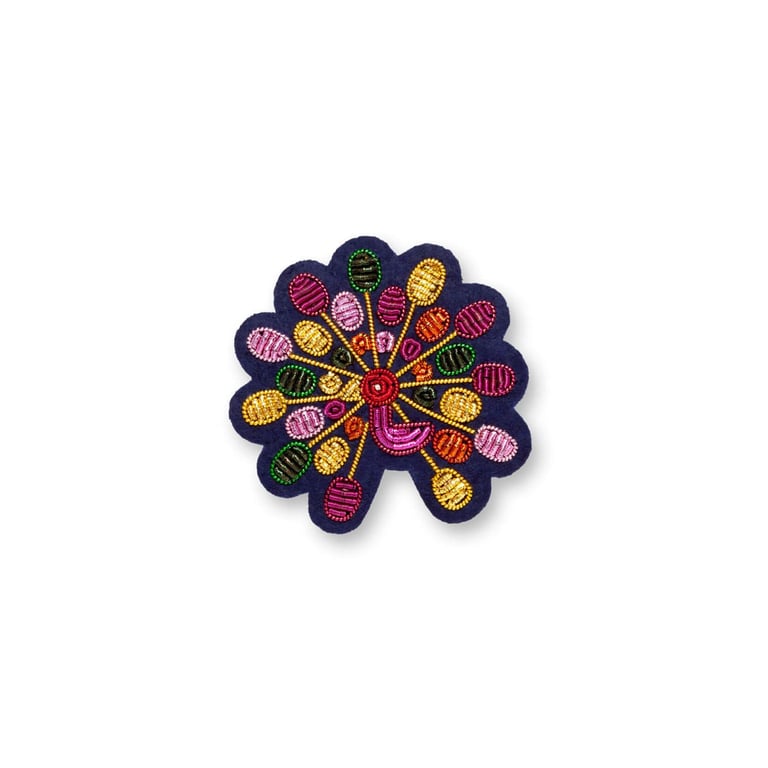 BROCHE BRODÉE OISEAU - MACON & LESQUOY (PLUSIEURS MODÈLES) Image 3