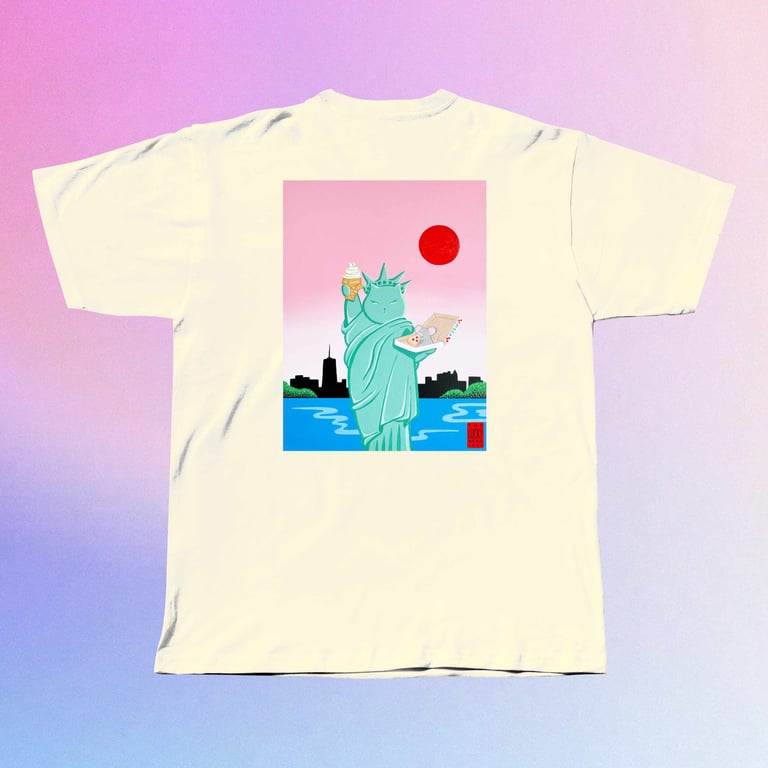 Statue of Liberty Tee Image 3