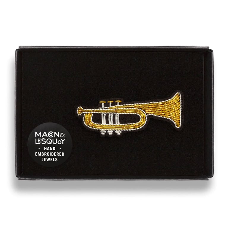 BROCHE BRODÉE MUSIQUE - MACON & LESQUOY (PLUSIEURS MODÈLES) Image 9