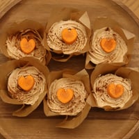Image 1 of Banana Apple Carrot Pupcakes Dog Treats