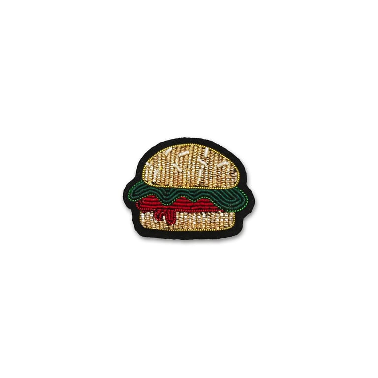 BROCHE BRODÉE FOOD - MACON & LESQUOY  (PLUSIEURS MODÈLES)