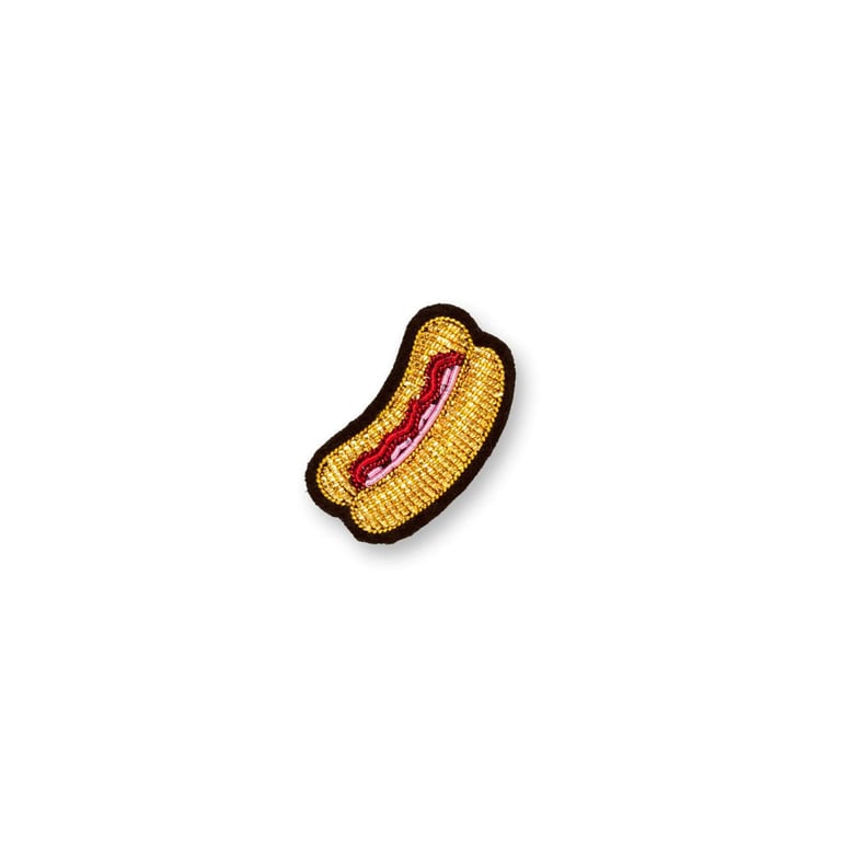 BROCHE BRODÉE FOOD - MACON & LESQUOY  (PLUSIEURS MODÈLES) Image 4