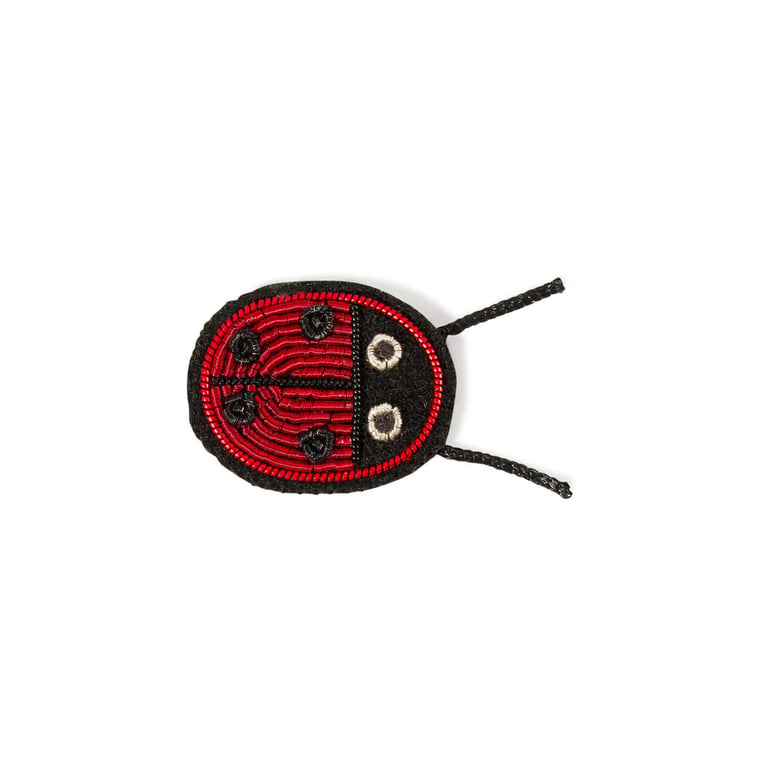 BROCHE BRODÉE INSECTE - MACON & LESQUOY (PLUSIEURS MODÈLES) Image 2