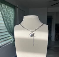Image 2 of Lover Locket necklace - STAINLESS STEEL