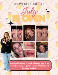 July PMU Schedule-Deposit Only