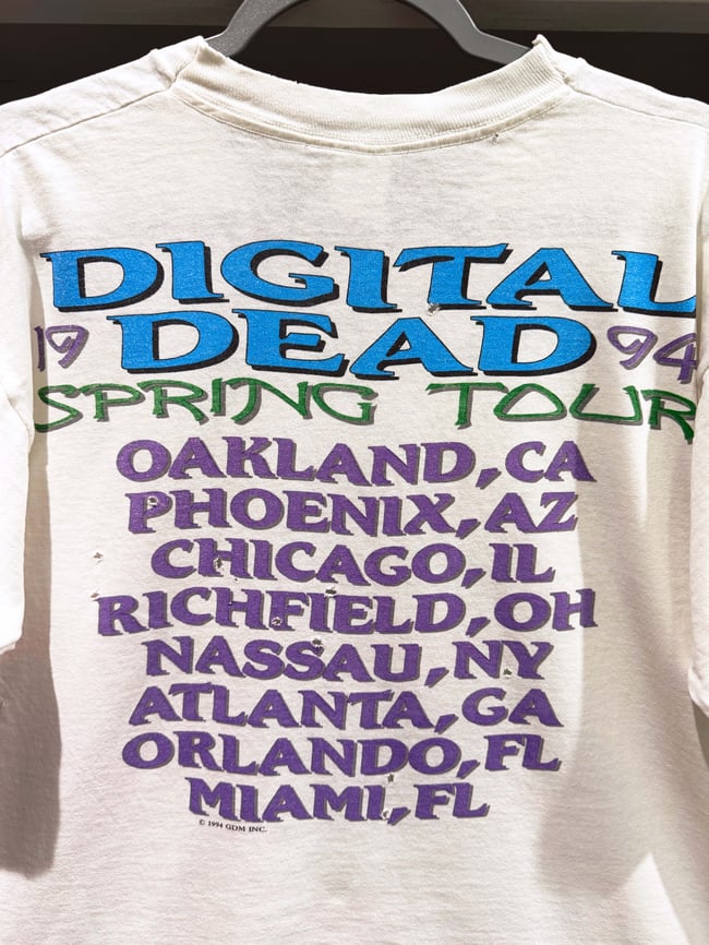 Grateful Dead 1994 Spring Tour T-Shirt - Size L⠀