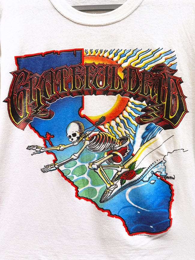Grateful Dead 1985 Cali Surfer T-Shirt - Size L⠀
