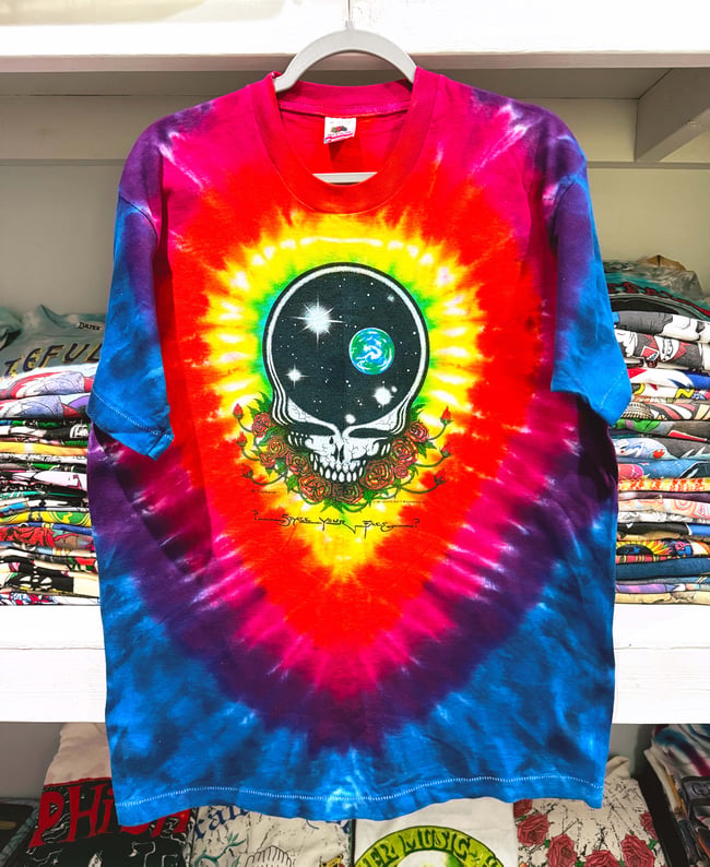 Grateful Dead 1987 Space Your Face T-Shirt - Size XL⠀