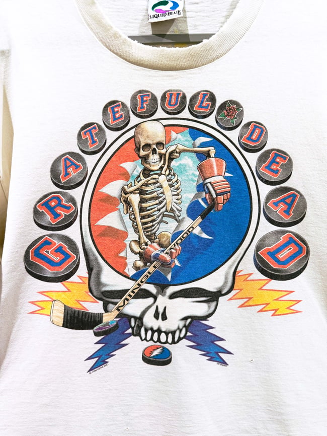 Grateful Dead 1994 Minglewood Hockey T-Shirt - Size XL⠀