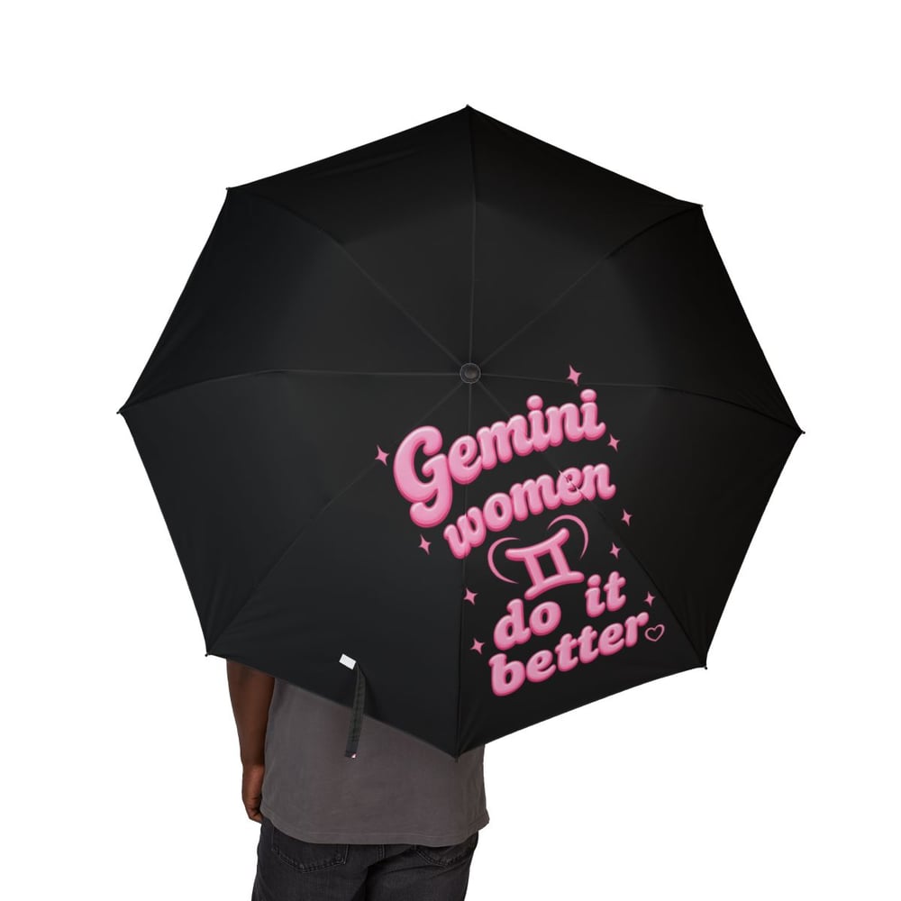 Image of Gemini Women Do It Better Foldable Umbrella — Semi‑Automatic Compact Rain Umbrella