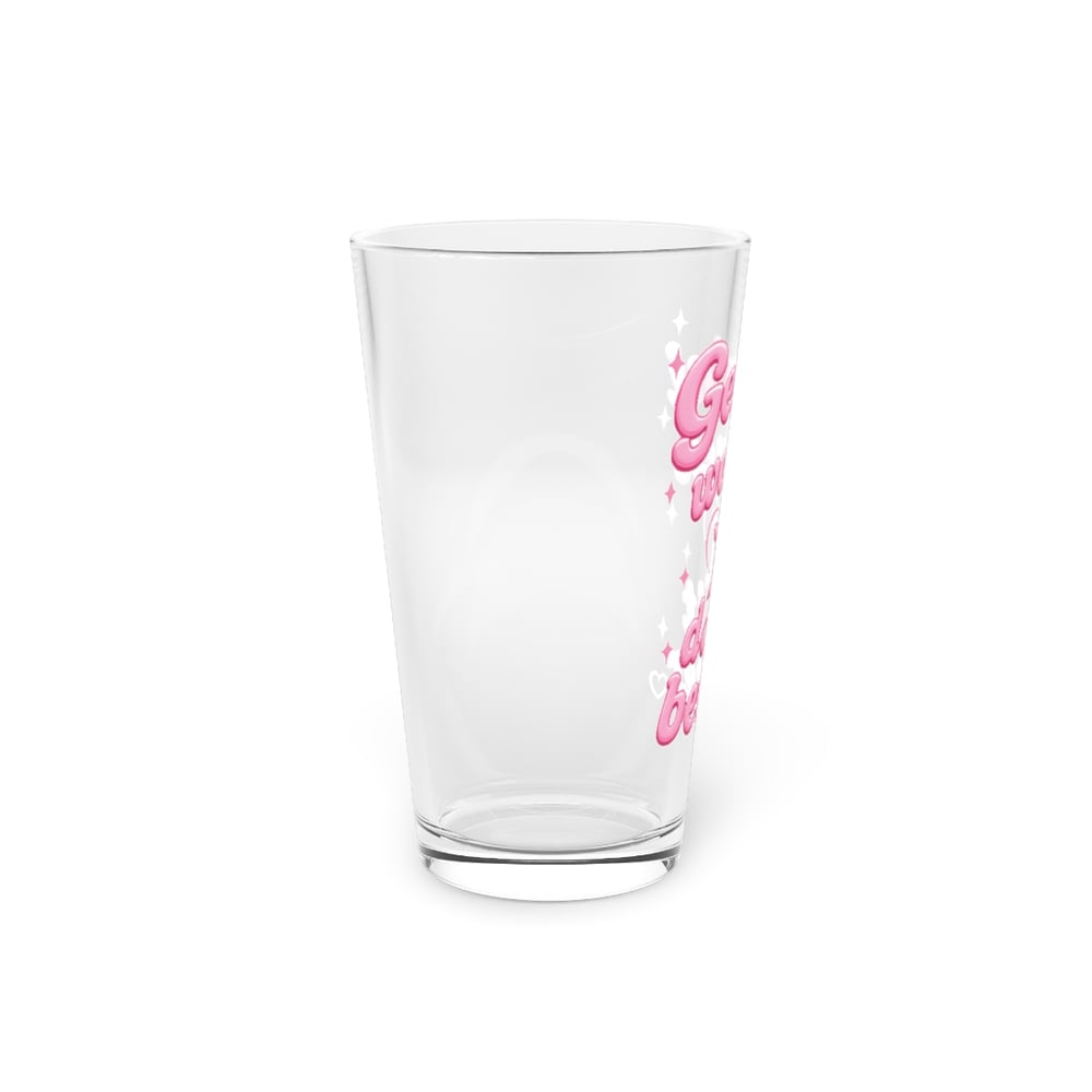 Image of Gemini Women Do It Better Pint Glass — 16oz Astrological Zodiac Beer Glass