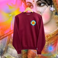 Vrindavan Graffiti Champion Reverse Weave Crewneck 