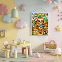 Image 4 of Whimsical Wizard of Oz Scavenger Hunt Poster for Kids | Colorful Printable Adventure Wall Art