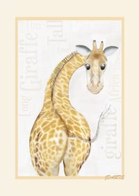 Cheeky Giraffe