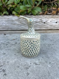 Image 3 of Bird friend lidded pot