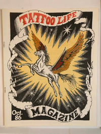 Image 1 of 1986 October Tattoo Life magazine 