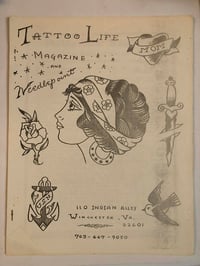Image 1 of 1981 early Tattoo life magazine
