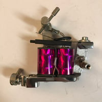 Image 2 of Vintage coastal waters tattoo machine shader pink