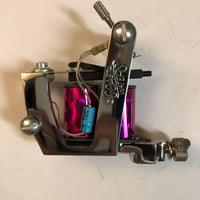 Image 1 of Vintage coastal waters tattoo machine shader pink