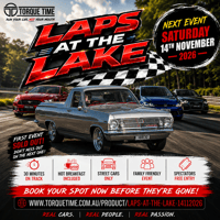 LAPS AT THE LAKE! 14/11/2026