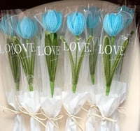 Image 5 of Pipe Cleaner Handmade Tulip