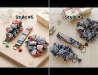 Image 4 of Matching Scrunchie & Wristlet Set
