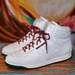 Image of High Top White Gucci Sneakers Circa 2012