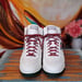 Image of High Top White Gucci Sneakers Circa 2012