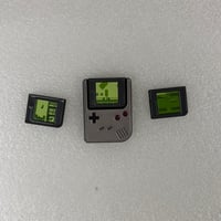 Image 2 of Game Boy + Cartridges Enamel Pin