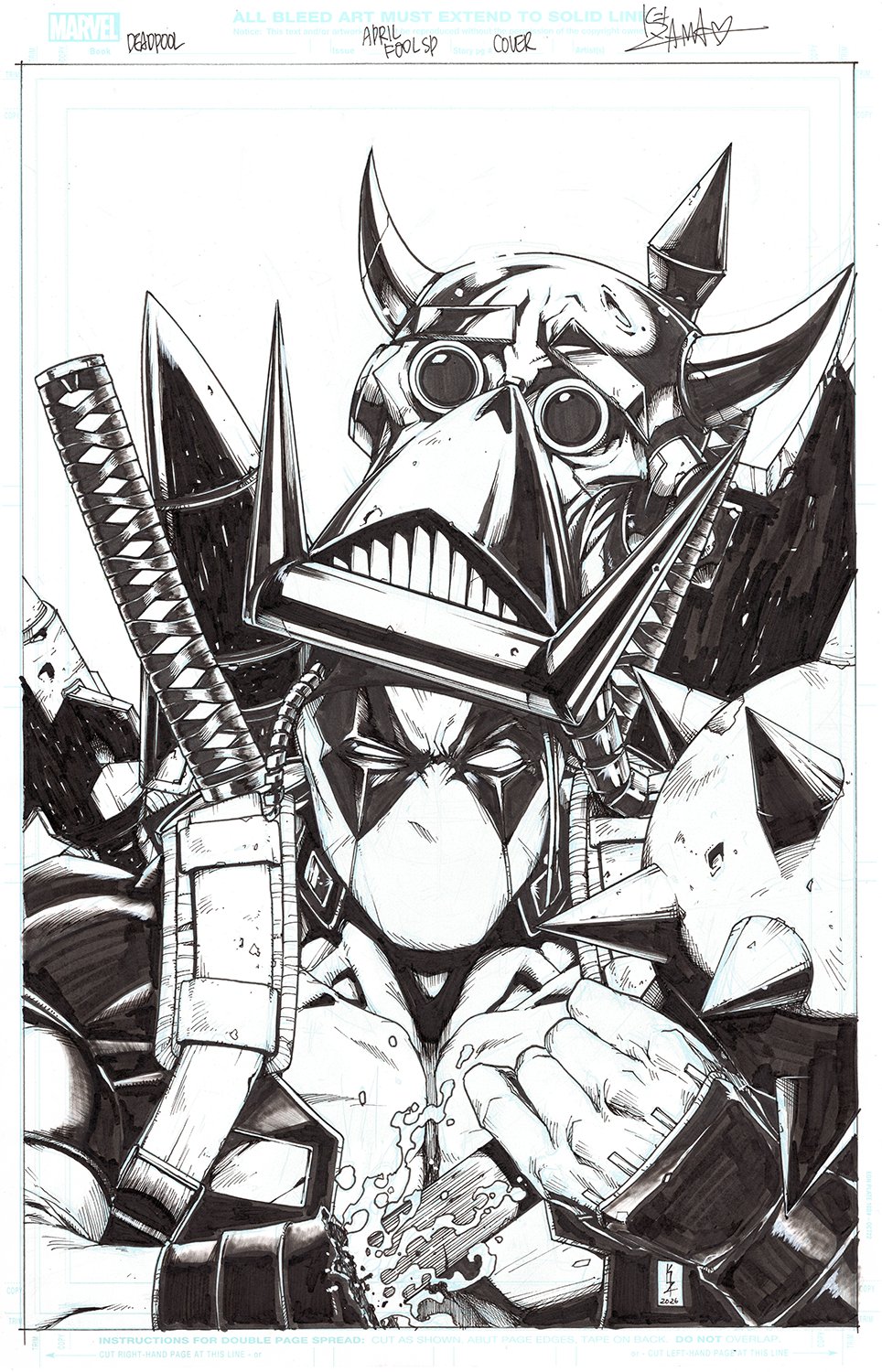 Image of DEADPOOL: APRIL POOL'S DAY (2026) #1 cover