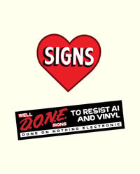 Image 1 of Well D.O.N.E. Signs - Sticker pack