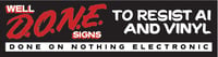 Image 2 of Well D.O.N.E. Signs - Sticker pack