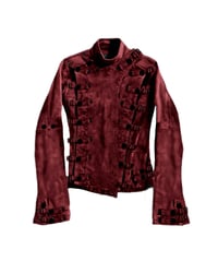 Image 1 of SS26 Red ‘Omnya’ Fencing Jacket